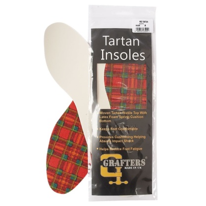 Tartan Insoles, Boys (7 to 11), Gents Shoes, Gents Trainers, Gents Boots, Gents Sandals & Slippers