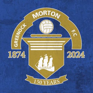 Morton 150th Card (Blank), Souvenirs, Greetings Cards, Greenock Morton 150th Anniversary