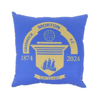 Morton 150th Cushion (Crest), Souvenirs, Greenock Morton 150th Anniversary
