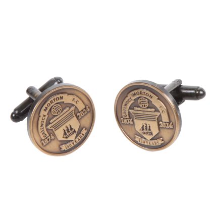 Morton 150th Cufflinks, Souvenirs, Greenock Morton 150th Anniversary