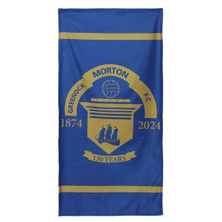 Morton Beach Towel (Navy), Souvenirs, Greenock Morton 150th Anniversary