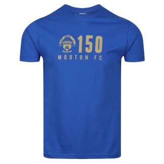 Morton 150th T-Shirt (Royal), Leisure Wear, 150th Anniversary
