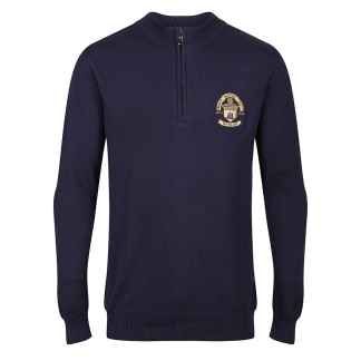 Morton 150th Knitted Quarter Zip, Leisure Wear, Greenock Morton 150th Anniversary