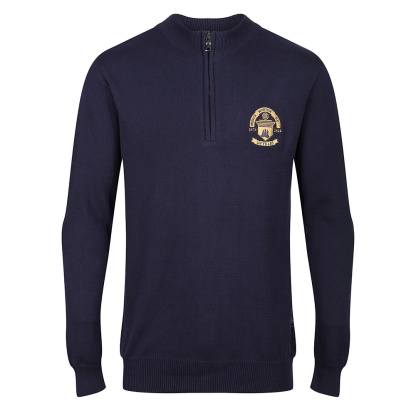 Morton 150th Knitted Quarter Zip, Leisure Wear, Greenock Morton 150th Anniversary
