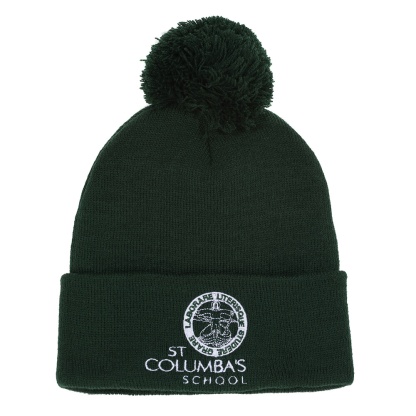 St Columba's School Pom Pom Hat, Day Wear, PE Kit, Day Wear, Boys, Girls, PE Kit, Day Wear, PE Kit, Day Wear