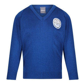 Kilcreggan Primary Knitted V-Neck, Kilcreggan Primary