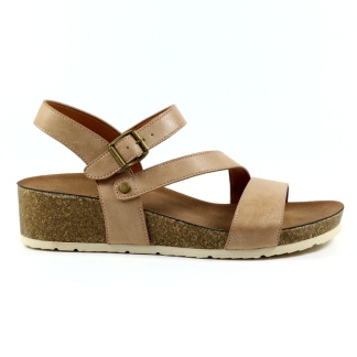 George Rye JLH358 Beige, Ladies Sandals & Slippers
