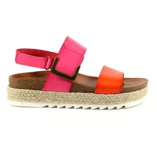 George Rye JLH356 Pink, Ladies Sandals & Slippers
