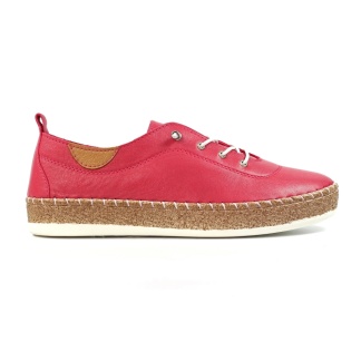 George Rye FLE050 Raspberry, Ladies Shoes, Ladies Trainers