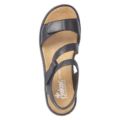 Rieker 659C7-00, Ladies Shoes, Ladies Sandals & Slippers, Rieker
