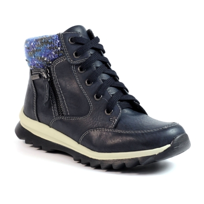 Lunar Buttermere Navy Waterproof Ankle Boot, Ladies Boots