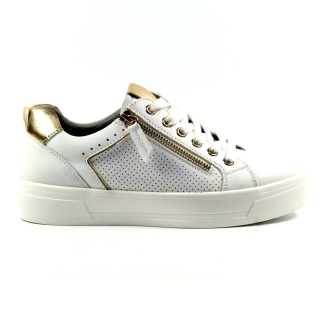 George Rye Nia White Trainer, Ladies Shoes, Ladies Trainers