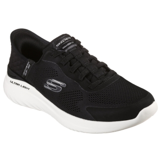 Skechers 232459 BKW, Gents Trainers, Skechers