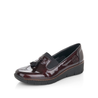 Rieker 53751-35 Bordeaux, Ladies Shoes, Rieker