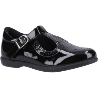 Hush Puppies Britney Patent JNR, Girls (Infants 6 to 2), Kids Shoes