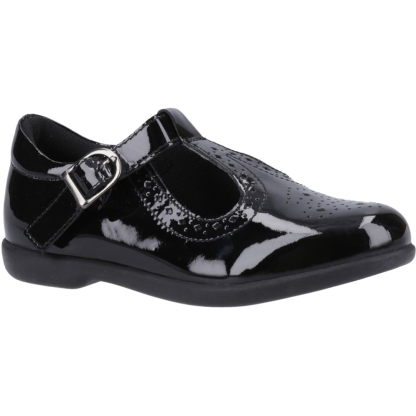 Hush Puppies Britney Patent JNR, Girls (Infants 6 to 2), Kids Shoes