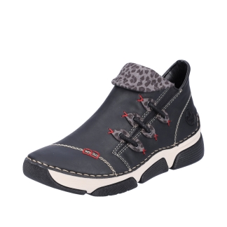 Rieker 45983-00 Grey, Ladies Shoes, Ladies Boots, Rieker