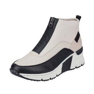 Rieker N6352-60 Beige, Ladies Shoes, Ladies Boots, Rieker