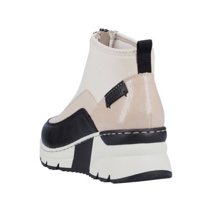 Rieker N6352-60 Beige, Ladies Shoes, Ladies Boots, Rieker
