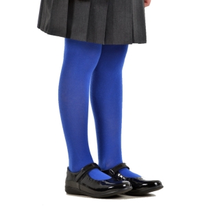Cotton Tights by Pex in Royal (1-Pair Pack), Socks + Tights, Cumbrae Primary, Kilcreggan Primary, King's Oak Primary, Kirn Primary, Wemyss Bay Primary