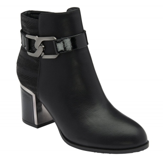 Lotus Adelaide Black Boot, Ladies Boots