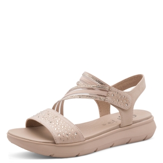 Jana 28771-46-520 Powder, Ladies Sandals & Slippers, Jana