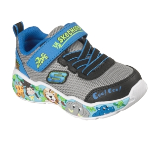 Skechers 407312N Grey, Kids Trainers, Skechers