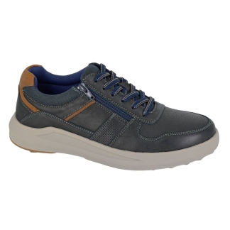 M009C Navy Nubuck Shoe, Gents Shoes