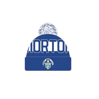 Morton Named Hooped Bobble Hat, Souvenirs