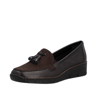 Rieker 53771-25 Espresso, Ladies Shoes, Rieker