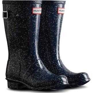 Hunter Wellie Glitter, Girls (Infants 6 to 2), Girls (3 to 6), Ladies Boots, Kids Boots